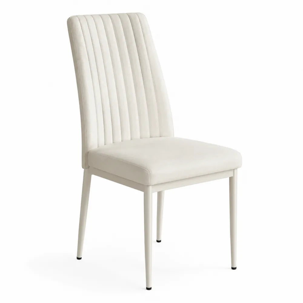 Chaise de Salle ¨¤ Manger en Velours avec Pied